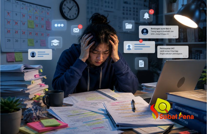 Alarm Kampus: Bahaya Kelelahan Ekstrem Lembur Skripsi